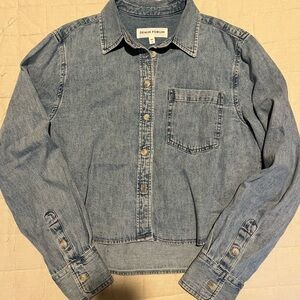 Denim forum top